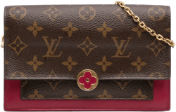 2019 Monogram Flore Wallet On Chain crossbody bag