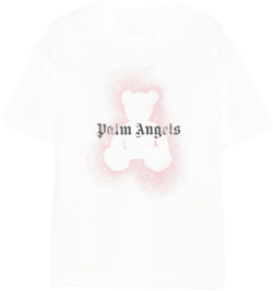 bear-print t-shirt