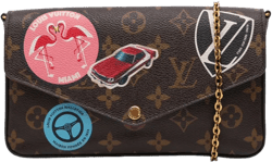 2016 Monogram World Tour Pochette Felicie crossbody bag