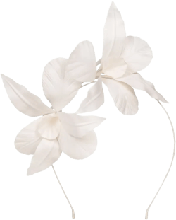 floral-motif headband