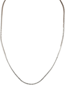 14kt white gold Tennis diamond necklace