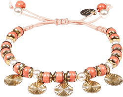Deepa Gurnani Aviva Beaded Charm Bracelet