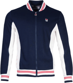 Fila Settanta Baseball Track Jacket Tracky Navy