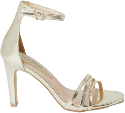 Totti High Stiletto Heel Multi Strap Sandals