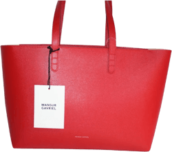 Leather tote