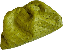Pouch leather handbag