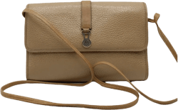 Columbus leather crossbody bag