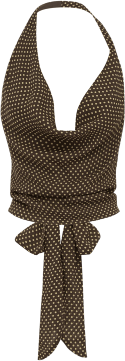 Casper Top | Yellow Dot