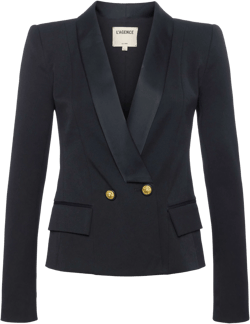 Imogen Satin Lapel Blazer