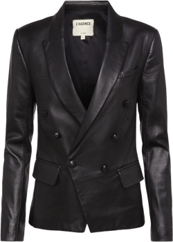 Kenzie Leather Blazer