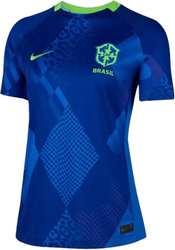 Women's Blue Brazil Women's National Team 2025/26 Away Replica Jersey