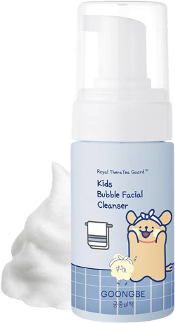 Kids' Bubble Facial Cleanser x Maltese - Korean Kids Low pH Bubble Foam Face Wash - Gentle Cleansing & Hydrating with Panthenol and Amino Acids - Allergen Free Scent, 3.38 fl.oz. Maltese Edition