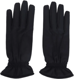 elastic-cuff gloves