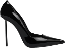 120mm Amelia patent-leather pointed-toe pumps