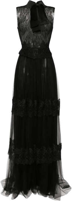 lace sleeveless dress