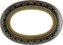 Versace Virtus Gala Black Platter
