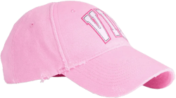 Women's Vip Teamp Logo Cap in Baby Pink