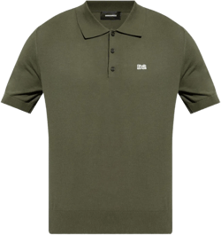 logo-embroidered polo shirt