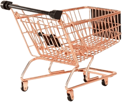 LZRShopping Cart Design Makeup Sponge Holder For Easy Drying And Storage Compact And Lightweight Beauty Rack For Women For Organizing Cosmetic Sponges.
