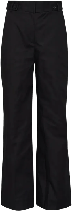 pleated wide-leg trousers