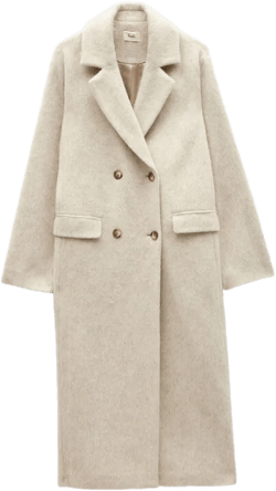 Scout Double Breasted Wool Coat