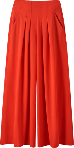 Ultra High Waist Wide-Leg Trouser - Size 2S