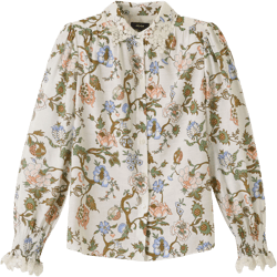 Floral Garden Print Blouse - Size 10