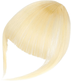 Clip in Bangs-100% Human Hair Fake Bangs Hair Clip Blonde Clip on Bangs For Women Wispy Bangs Hair Clip Hair Extensions Hairpieces Fringe With Temples Hairpieces for Daily Wear Bleach Blonde