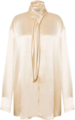 satin blouse