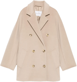 double-breasted coat