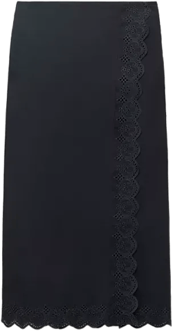 Women's Embroidered Cotton Skirt