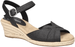 Easy Street Women's Miramar Espadrille Wedge Heel Sandals