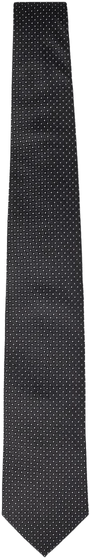 Berlusconi jacquard silk tie