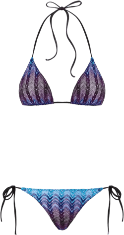 patterned bikini