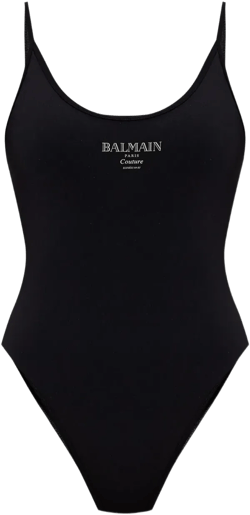 logo-print swimsuit