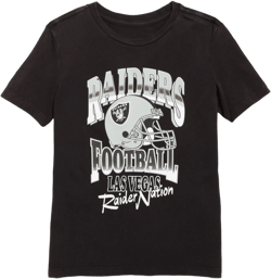 NFL™ Las Vegas Raiders™ Gender-Neutral Graphic T-Shirt for Kids | Old Navy