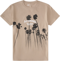 Aeropostale Gothic Palms Graphic Tee