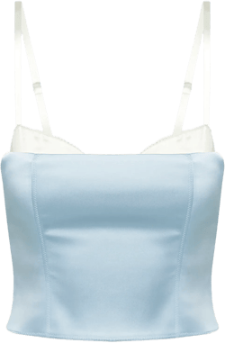HYPNOTIZE SATIN BUSTIER