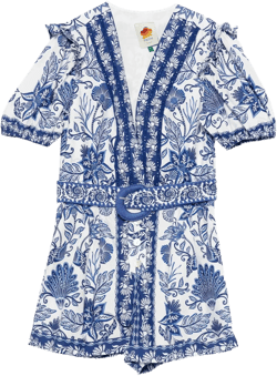 Shell Garden playsuit