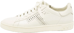 2024 perforated leather sneakers