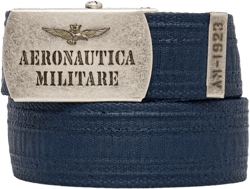 logo-plaque woven belt