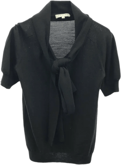 2010s ribbon knit top