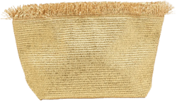 Shanti woven clutch bag
