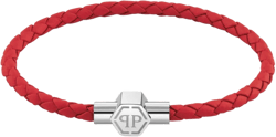 braided-leather bracelet