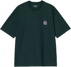 Helix swirl-logo T-shirt