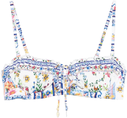 tie-front bikini top