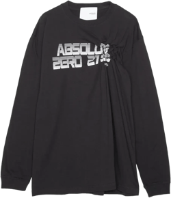 slogan-print T-shirt