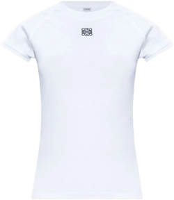 logo-embroidered raglan-sleeved T-shirt