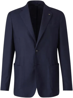 Ultralight Cashmere Blazer In Midnight Blue