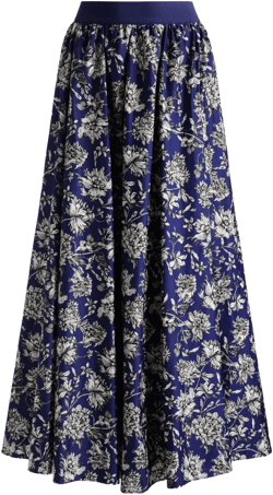 Nilda voluminous maxi skirt